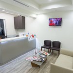 the waiting room in Dr. Pourrahimi's office